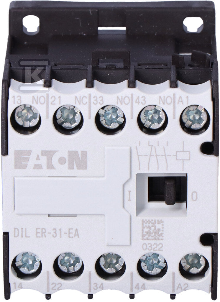 Stycznik pomocniczy miniaturowy, 3Z/1R, sterowanie 230VAC DILER-31-EA(230V50HZ,240V60HZ)