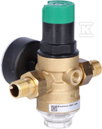 Regulator ciśnienia, ze śrubunkami, 1/2", z manometrem 0-10 bar