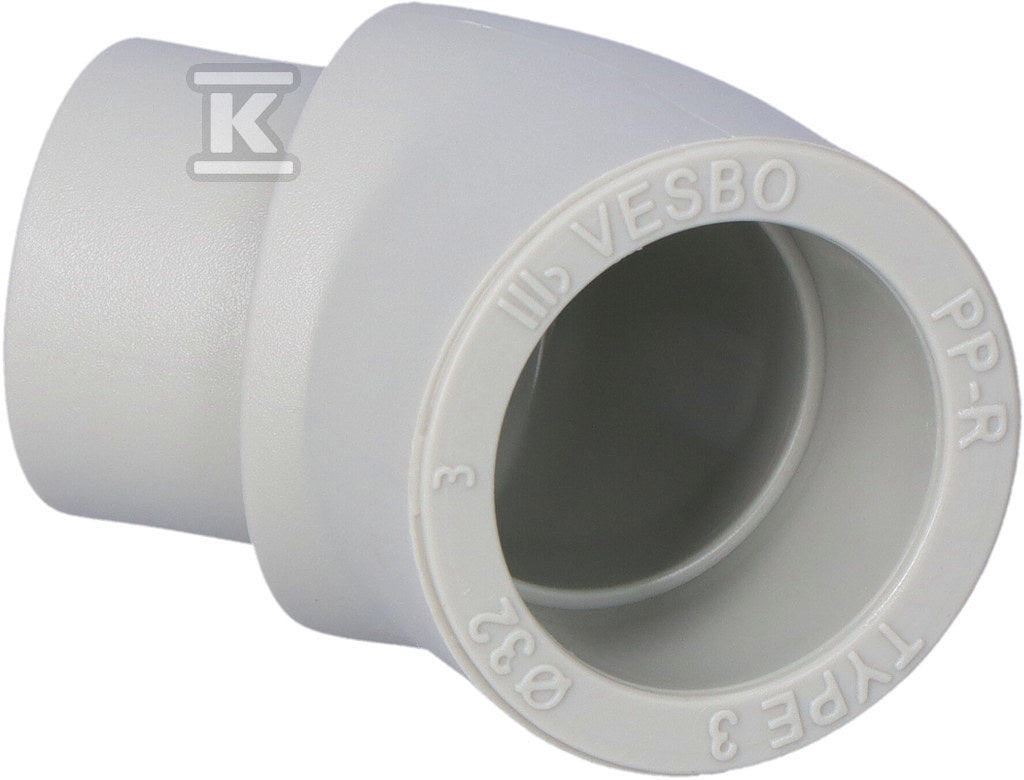 Kolano PP nyplowe 45st 32mm Onnline