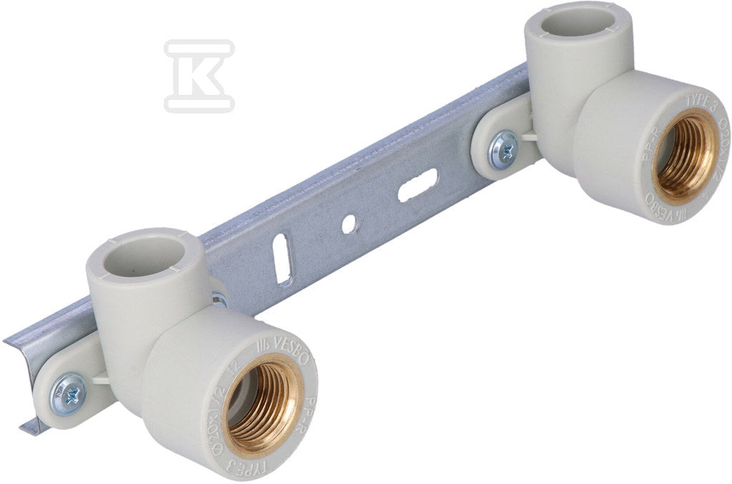 Płytka montażowa 150mm z kolankami GW 20/1/2" Onnline