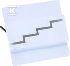 Oprawa schodowa LED Maya, biała, 1,2W, 3100K, ciepła