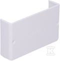 Końcówka Cabloplus 90x55mm, czysta biel