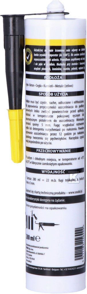 Uszczelniacz do pieców 280ml do 1500 st C