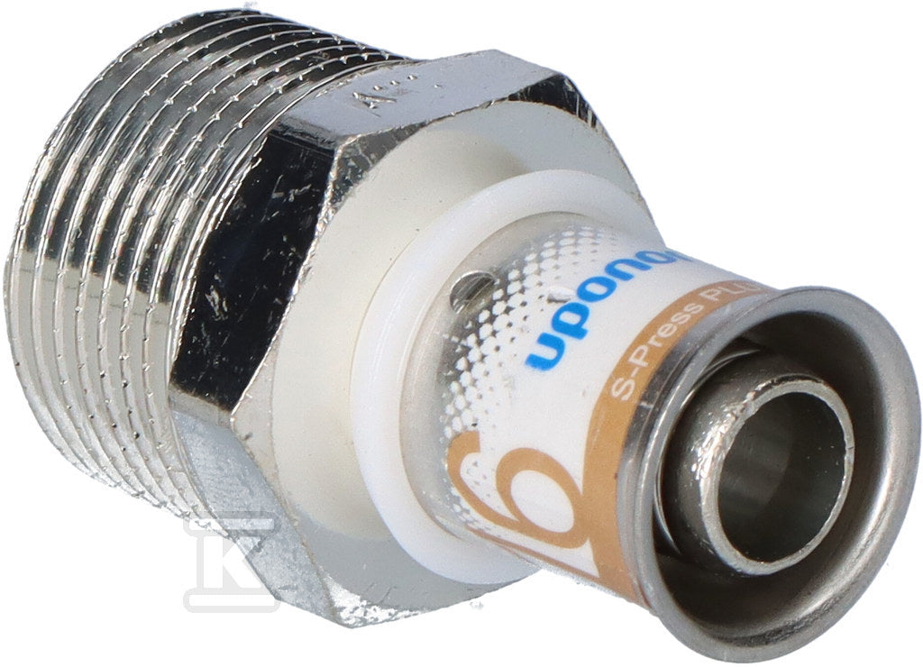Uponor S-Press PLUS złączka z gwintem zewn. 16-R3/4"MT