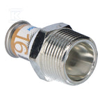 Uponor S-Press PLUS złączka z gwintem zewn. 16-R3/4"MT