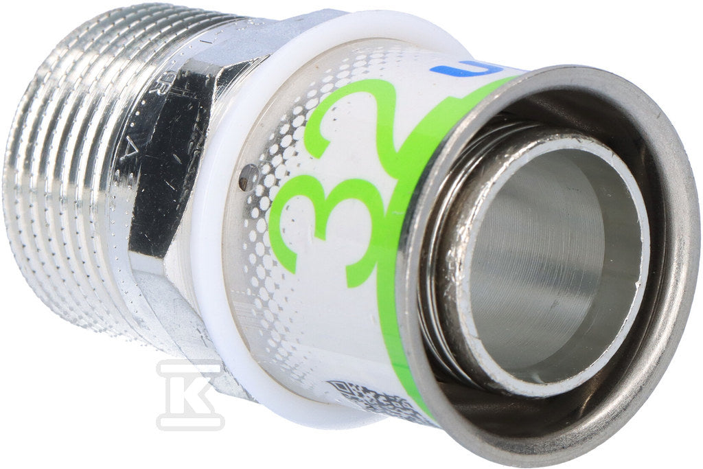 Uponor S-Press PLUS złączka z gwintem zewn. 32-R1"MT