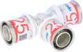 Uponor S-Press PLUS trójnik 25-25-25