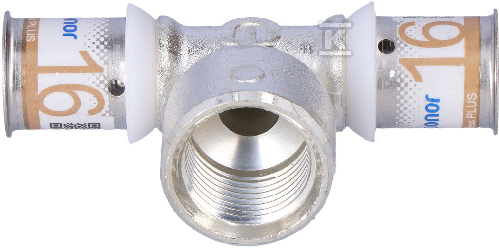 Uponor S-Press PLUS trójnik z gwintem wewn. 16-Rp1/2"FT-16