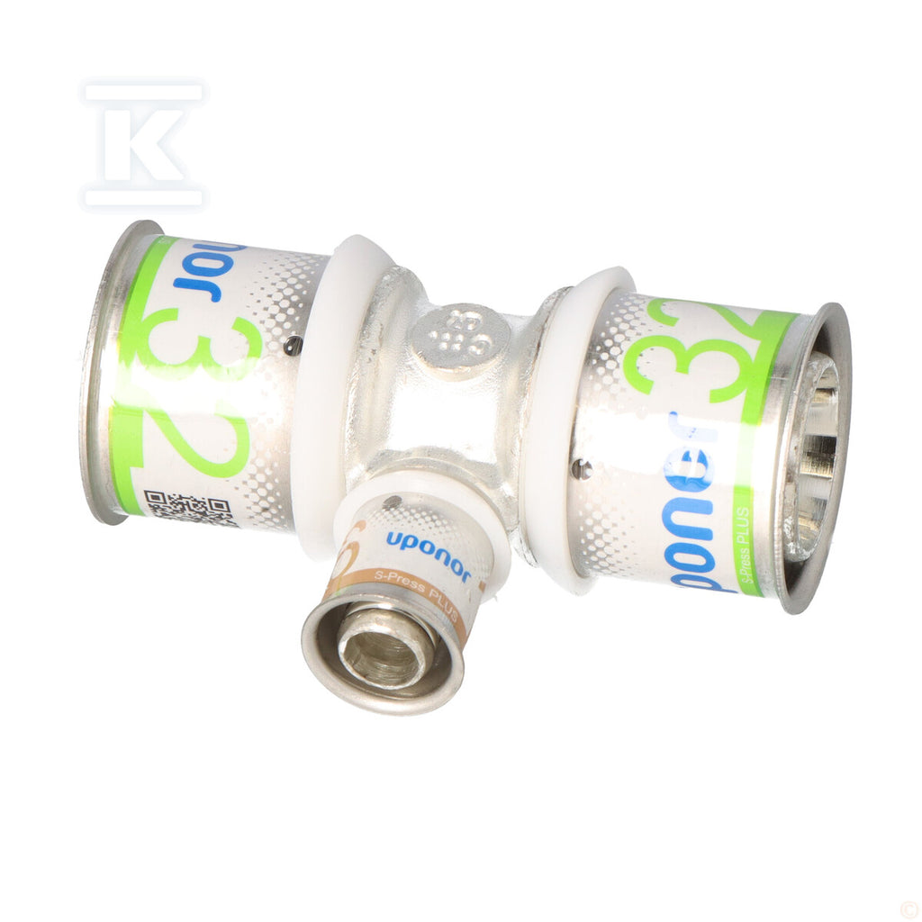 Uponor S-Press PLUS trójnik redukcyjny 32-16-32