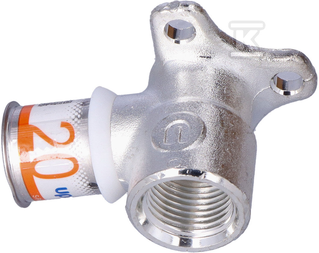 Uponor S-Press PLUS kolano naścienne 20-Rp1/2"FT