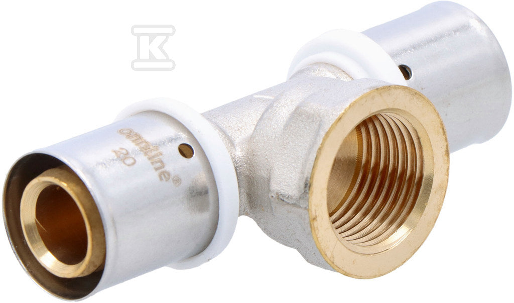 TRÓJNIK ZAPRASOWYWANY GZ 20MM X 3/4" profil U