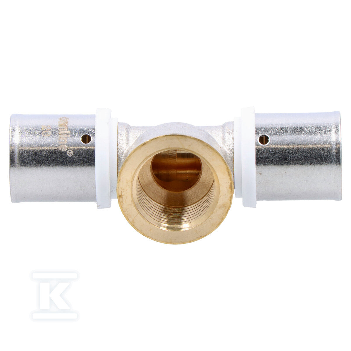TRÓJNIK ZAPRASOWYWANY GZ 20MM X 3/4" profil U