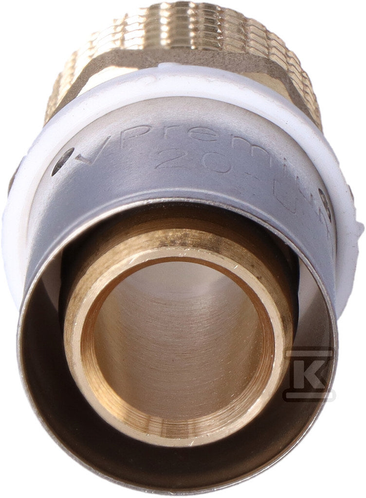 ZŁĄCZKA ZAPRASOWYWANA GZ 20MM X 1/2" profil U