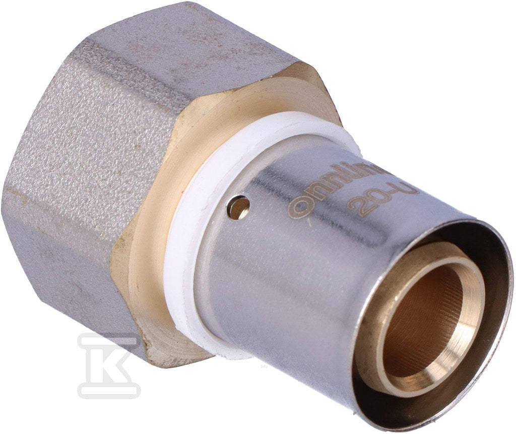 ZŁĄCZKA ZAPRASOWYWANA GW 20MM X 3/4" profil U