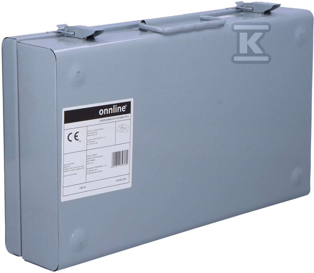 Zgrzewarka ONNLINE 1500W + kamienie 20-25-32-40mm