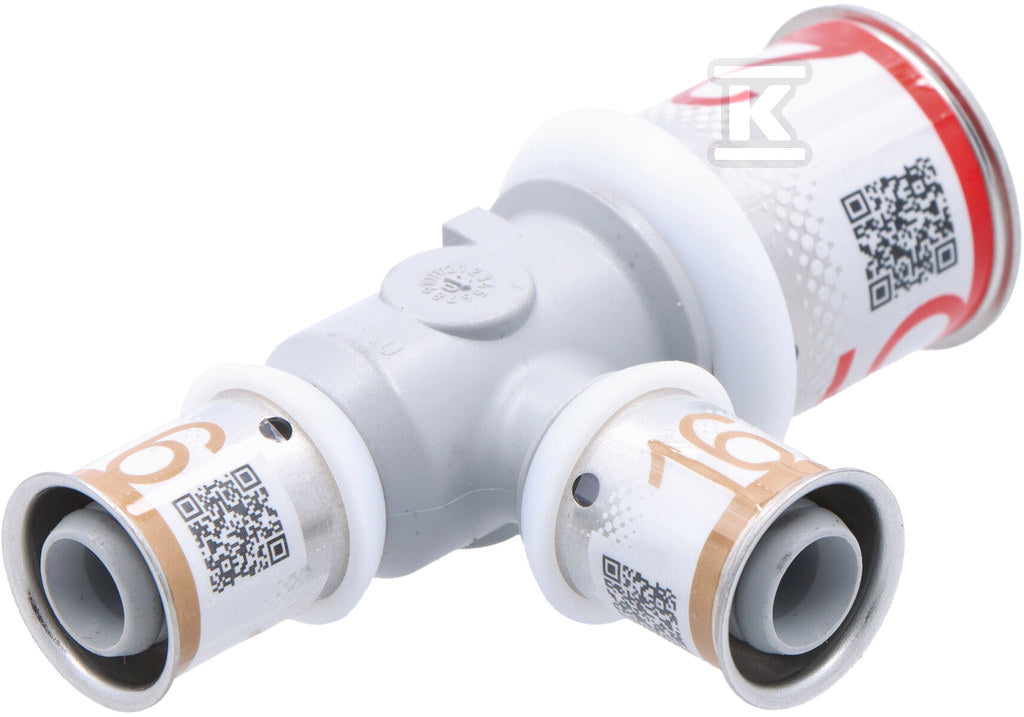 Uponor S-Press PLUS trójnik redukcyjny PPSU 25-16-16