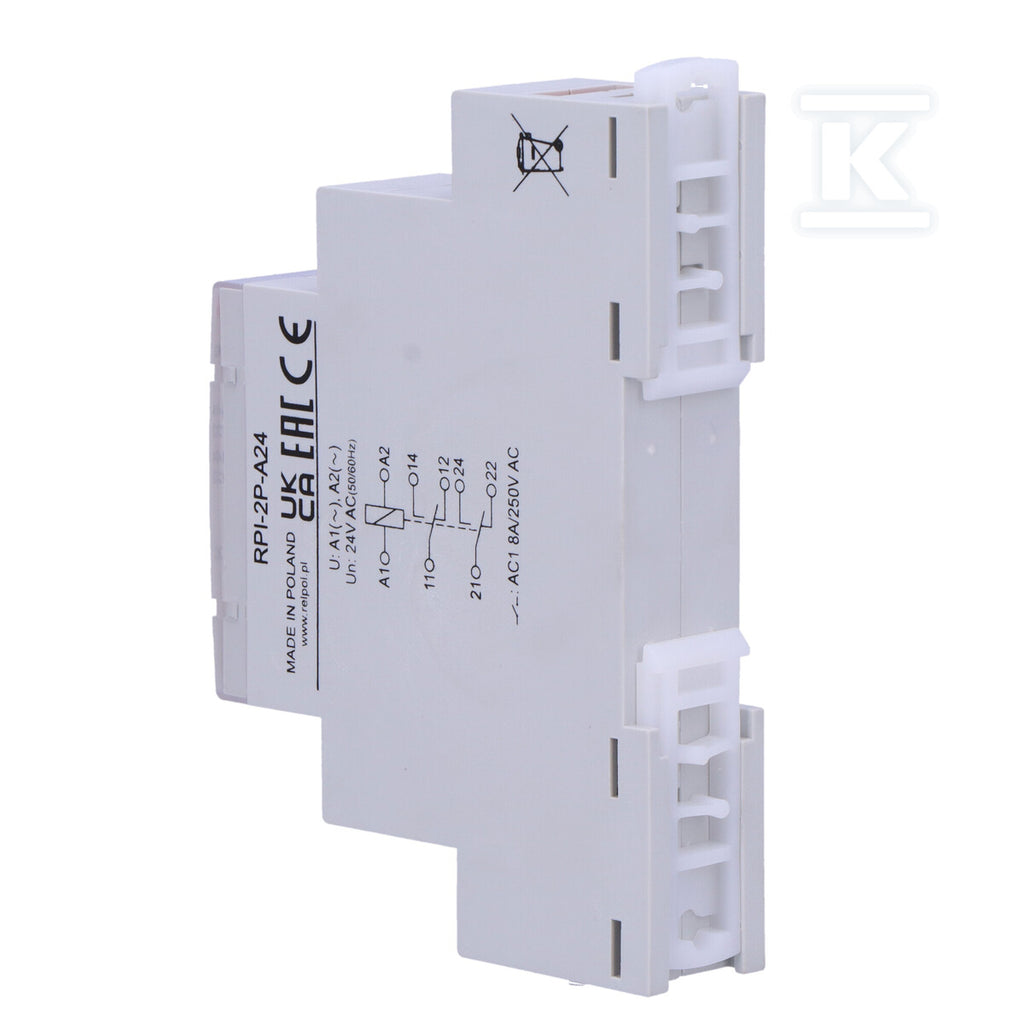 Przekaźnik instalacyjny RPI-2P-A24