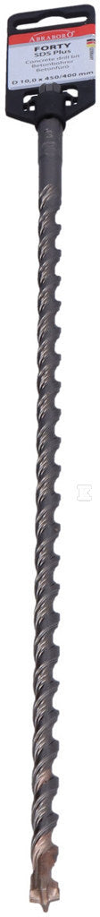 Wiertło do betonu SDS-Plus 10/450/400 ABRABORO 4-ostrzowe