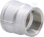Mufa gwintowana ze stali nierdzewnej redukcyjna 1 1/2" x 1 1/4"