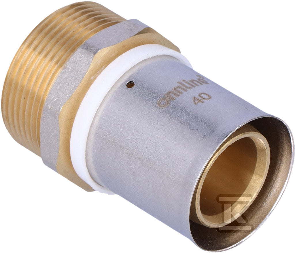 Złączka zaprasowywana GZ 40mm x 1 1/2"