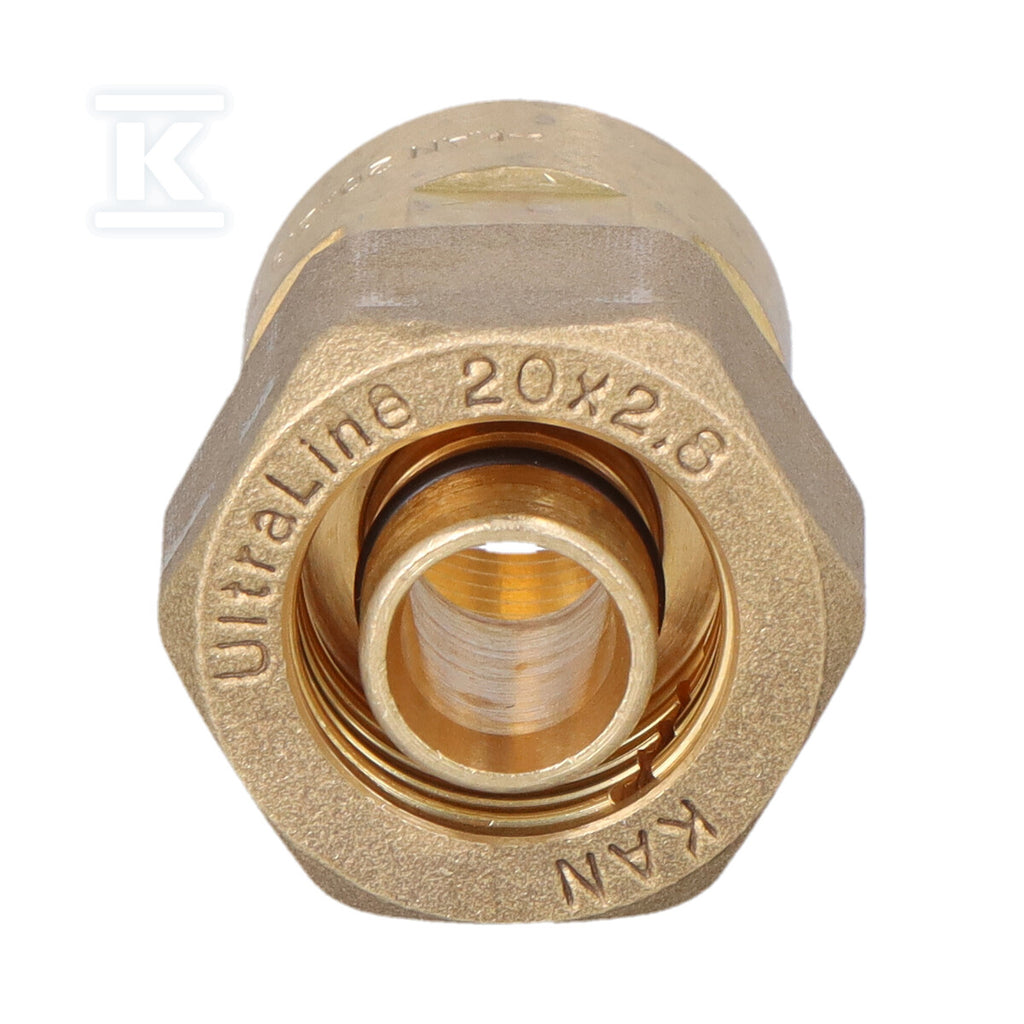 Złączka mosiężna skręcana GW ultraLINE - 20 G1/2"