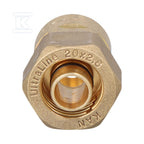 Złączka mosiężna skręcana GW ultraLINE - 20 G1/2"