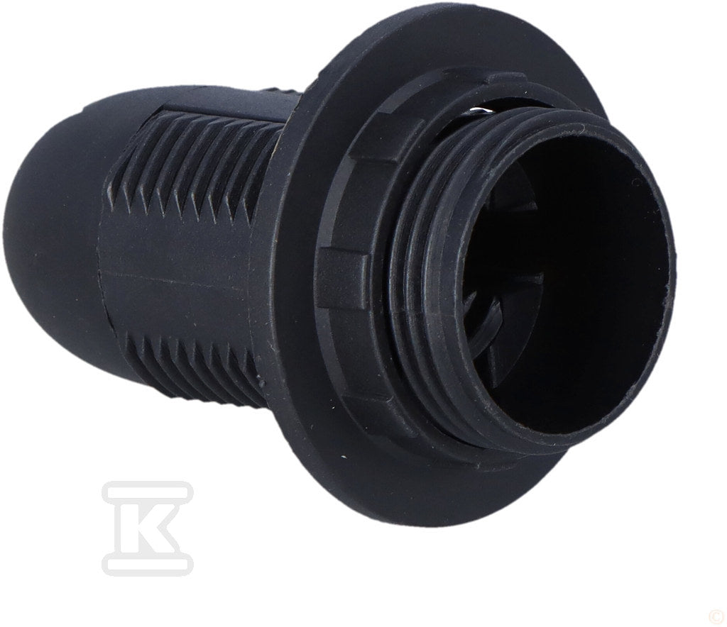 Oprawka termoplastyczna E-14-1 kołnierz,250Vczarna ONNLINE