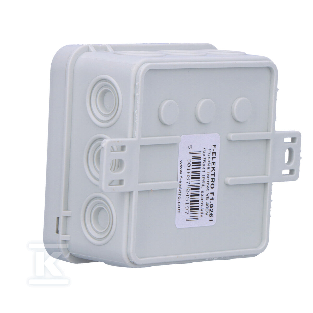 Puszka hermetyczna V5 termoutwardzalna IP54 szara-klik 75x75x41 ONNLINE