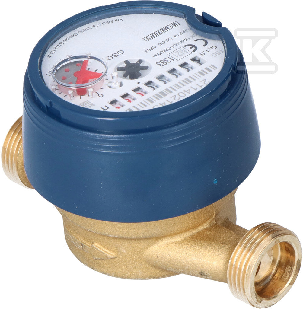 Wodomierz jednostrumieniowy suchobieżny antymagnetyczny, typu GSD8-I,Tmax:50°C,L=110mm GSD8-I 1/2'' AF Q3-1,6 m3/h DN 15 MID R100/R50 AM
