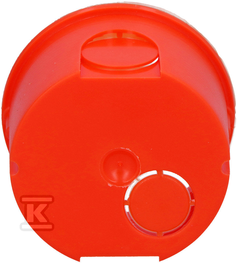Puszka podtynkowa ONNLINE PRO PK-60 czerwona, IP 20