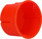 Puszka podtynkowa ONNLINE PRO PK-60 czerwona, IP 20