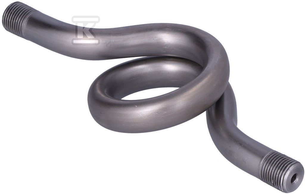 Rurka syfonowa spiralna, 2x G1/2", PN25