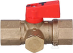 Kurek manometryczny AMC 2-drogowy, 2x GW G1/2", PN25