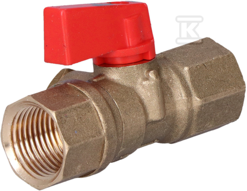 Kurek manometryczny AMC 2-drogowy, 2x GW G1/2", PN25