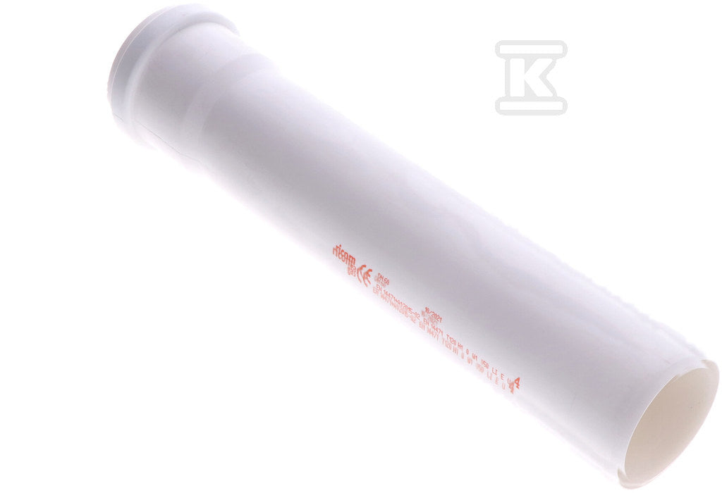 Rura kominowa prosta PP L250mm DN60mm z uszczelką [EPDM] ONNLINE