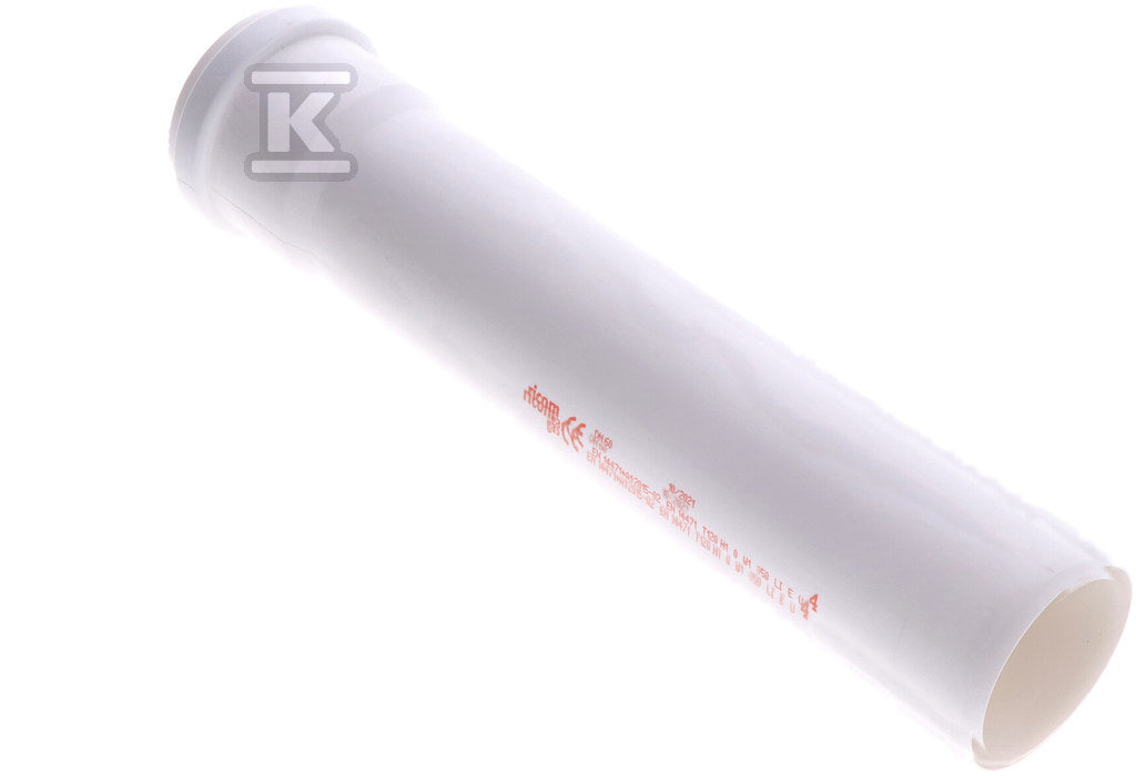Rura kominowa prosta PP L250mm DN60mm z uszczelką [EPDM] ONNLINE