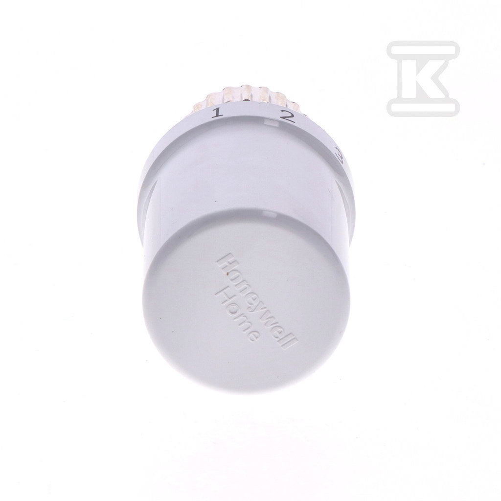 Kompaktowa głowica termostatyczna o gładkiej powierzchni i wysokiej efektywności energetycznej Thera-6 DA, do wkładek zaw. Danfoss, nastawa 16-27oC