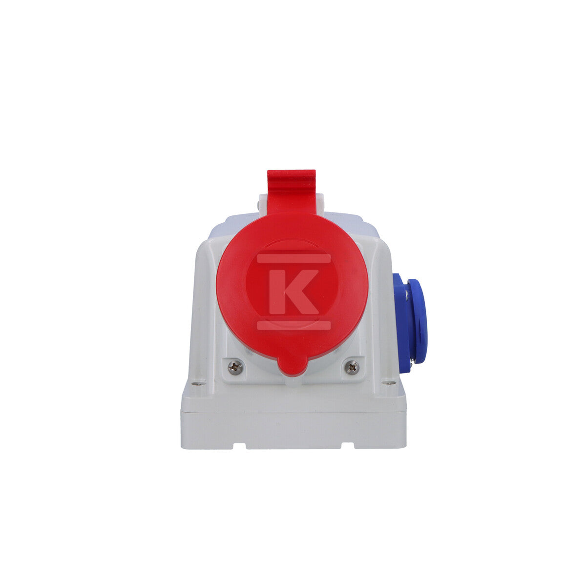 Gniazdo natynkowe OPTIMA-COMBI 3P+N+E 32A + 230V z przełącznikiem L-0-P