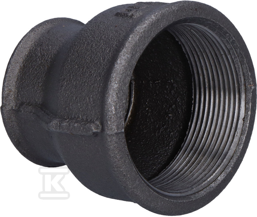Mufa redukcyjna czarna, GW 2"x5/4"