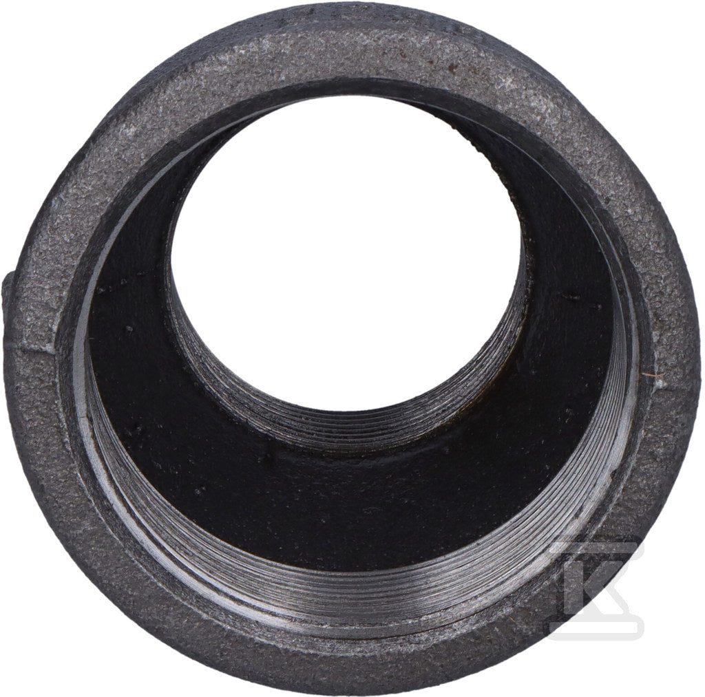 Mufa redukcyjna czarna, GW 2"x5/4"