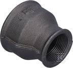 Mufa redukcyjna czarna, GW 2"x5/4"