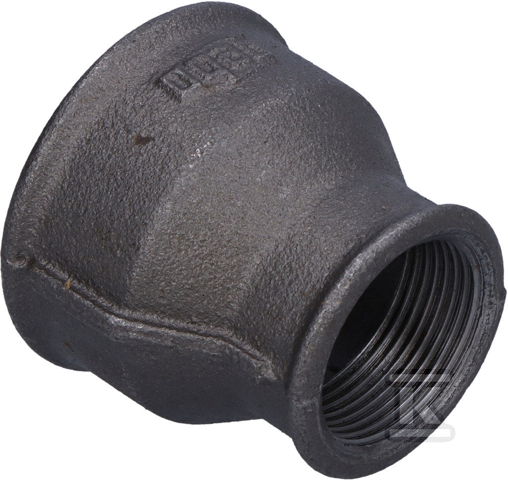 Mufa redukcyjna czarna, GW 2"x5/4"