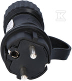 Wtyczka gumowa z uchwytem 16A 250V, ONNLINE
