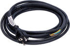 Przewód przyłączeniowy - wtyczka prosta OW (H05RR-F) 3x1,5mm2 - 5m