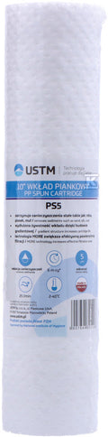 Wkład polipropylenowy 10" 5um (piankowy)