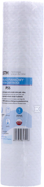 Wkład polipropylenowy 10" 5um (piankowy)