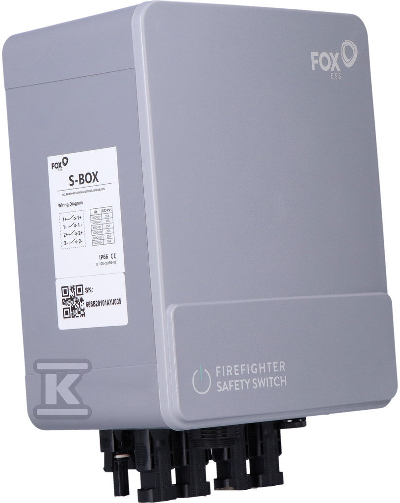 Rozłącznik DC do systemów fotowoltaicznych dla 2 MPPT FoxESS 1500DC