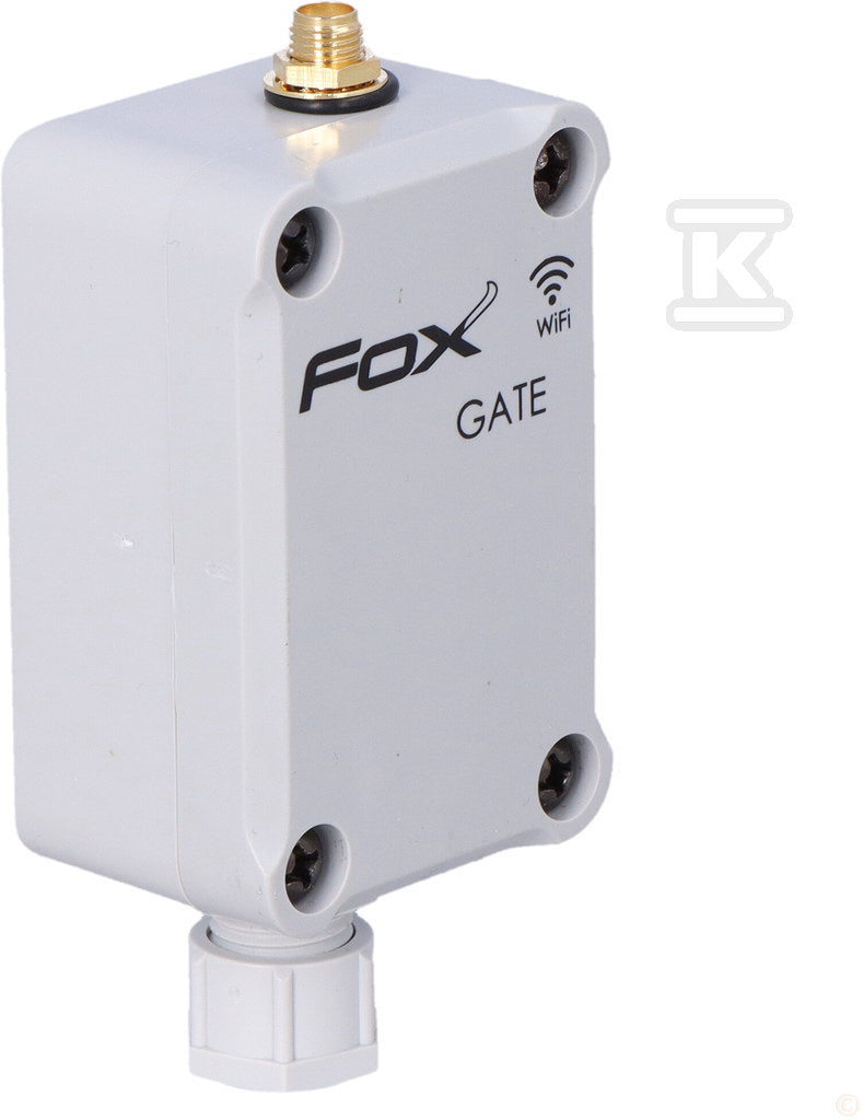 STEROWNIK 2 KANAŁOWY BRAM Wi-Fi SZARY GATE-G FOX