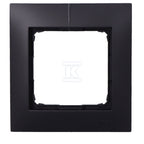 Ramka 1-krotna PREMIUM IP20 / IP44, czarny mat Simon54