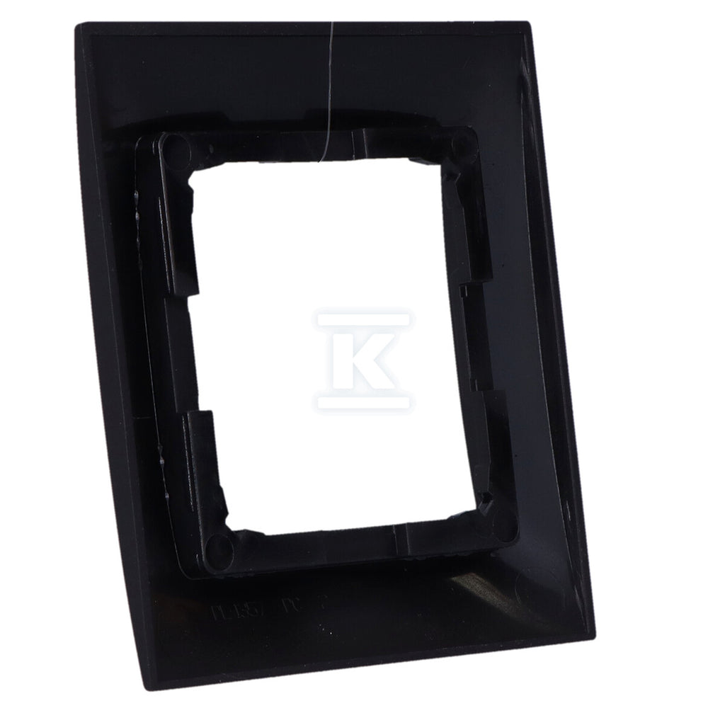 Ramka 1-krotna PREMIUM IP20 / IP44, czarny mat Simon54